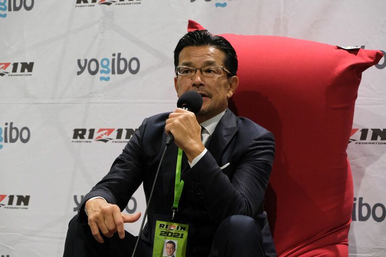 RIZINの榊原信行CEO　©Norihiro Hashimoto