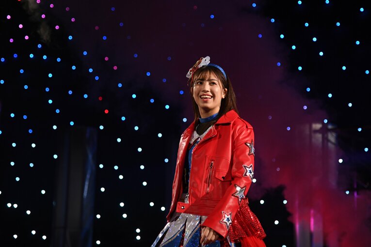 荒井優希の入場シーン