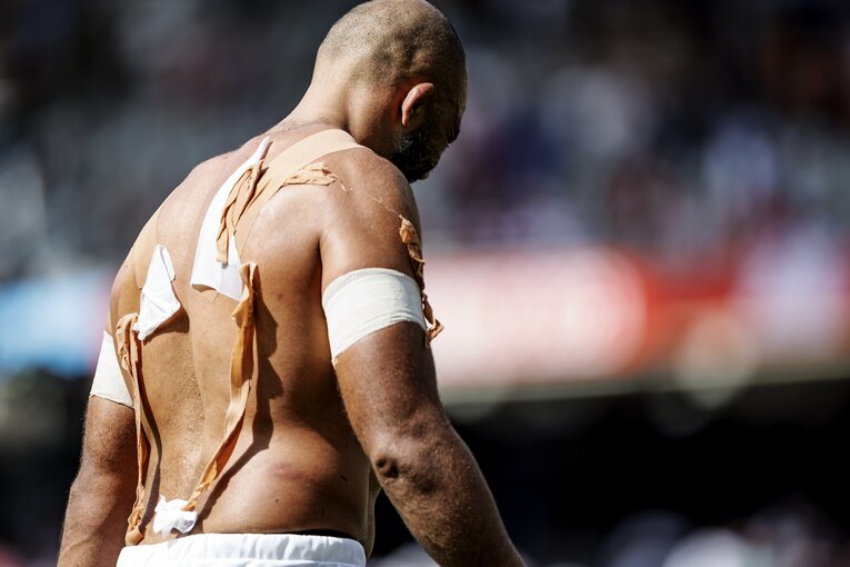 フル出場したチリ戦後のリーチ マイケル　©Kiichi Matsumoto