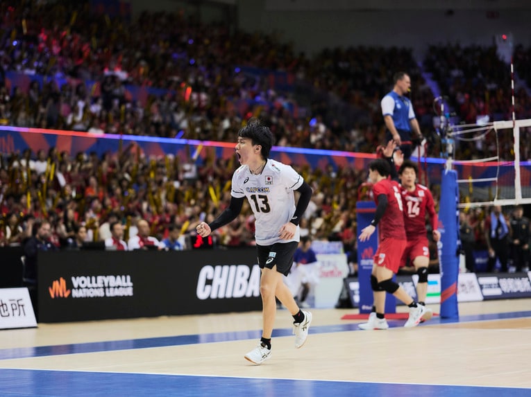 バレーボールネーションズリーグ　©︎Yuki Suenaga