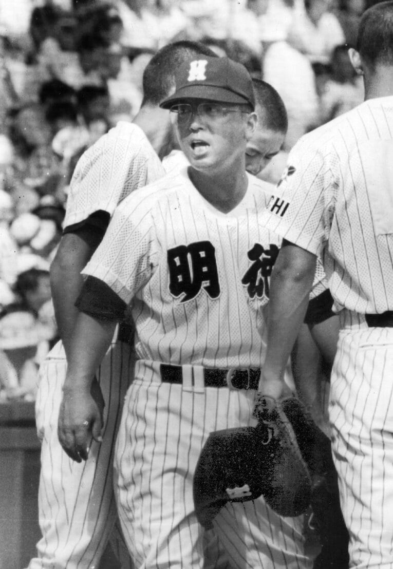 1992年の夏の甲子園では松井秀喜（星稜）への5打席連続敬遠で物議を醸した　©Sankei Shimbun