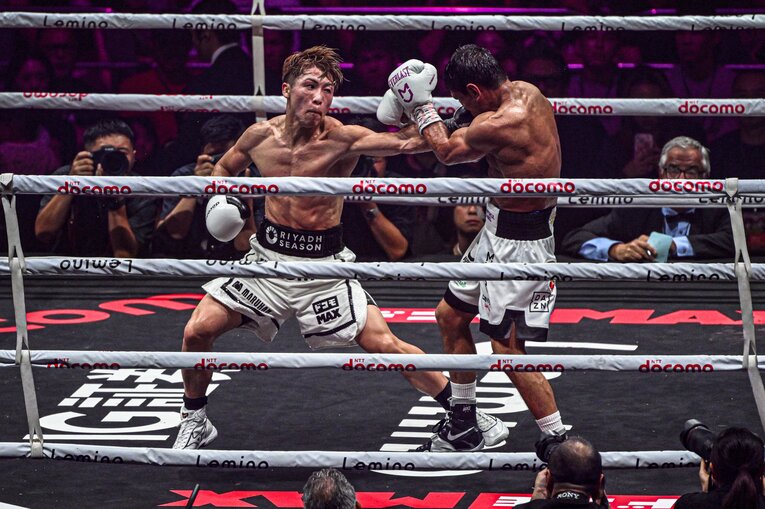 井上尚弥vs.ムロジョン・アフマダリエフ。9月14日、IGアリーナ　©Takuya Sugiyama