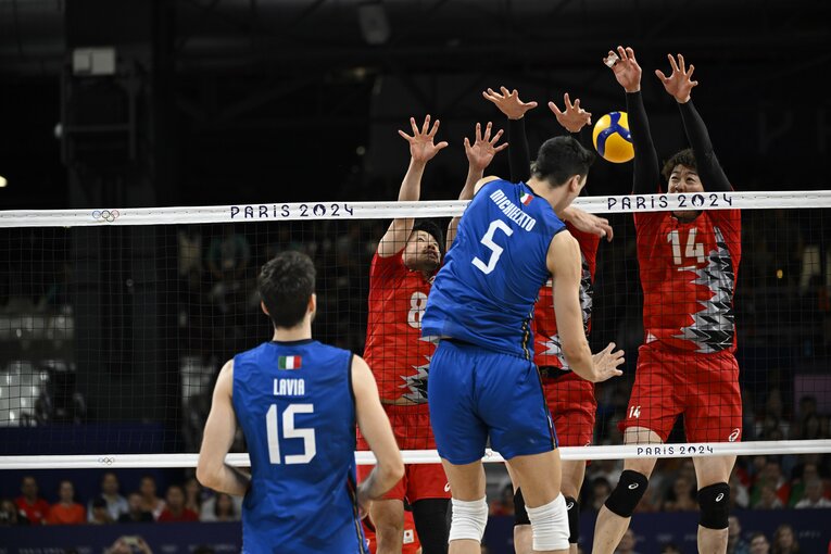 パリ五輪・準々決勝イタリア戦　©︎Asami Enomoto/JMPA