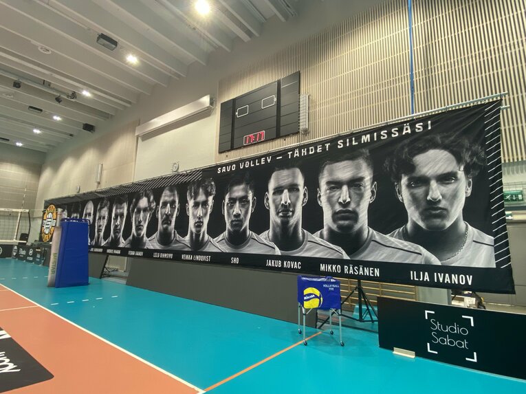 昨季はフィランドリーグでプレーした野瀬将平。所属したサヴォバレーではカップ戦優勝に貢献（写真／本人提供）