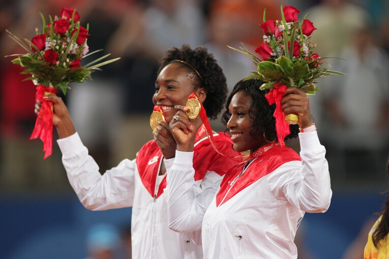 北京五輪、姉ビーナスと　©Shinji Oyama/JMPA
