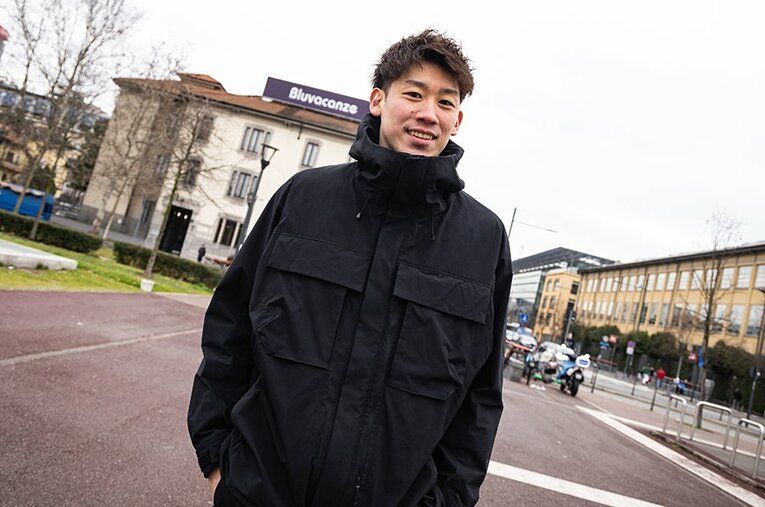 イタリアに渡ってから早8シーズン目を迎える石川祐希。強くなるためにストイックな食生活を送ってきた ／ photograph by Takahisa Hirano