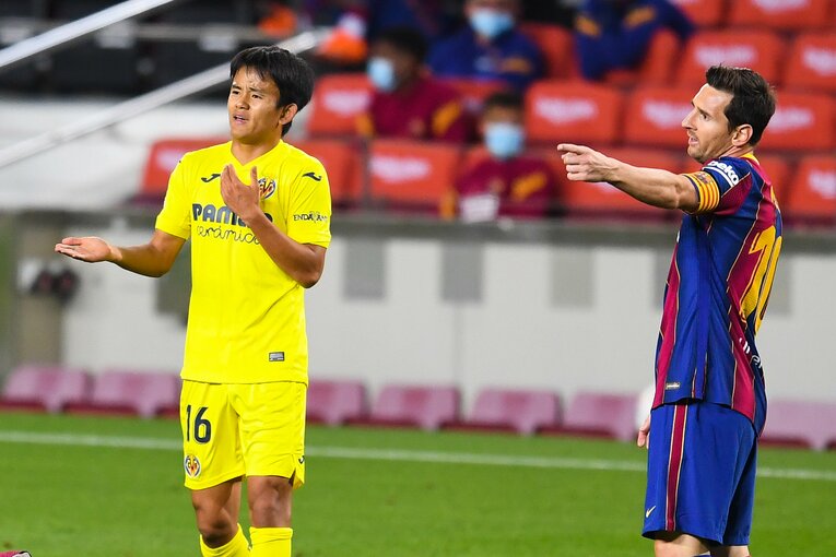 メッシとのこんなシーンもあった　©GettyImages