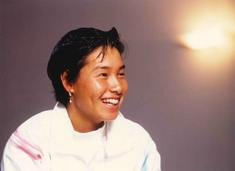 伊達公子（1991年撮影）　©BUNGEISHUNJU