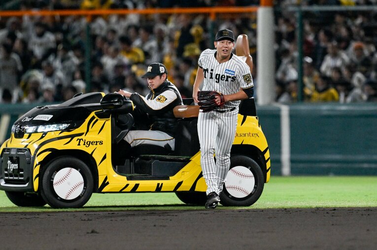 巨人→阪神の畠は日本シリーズでも登板した　©Nanae Suzuki