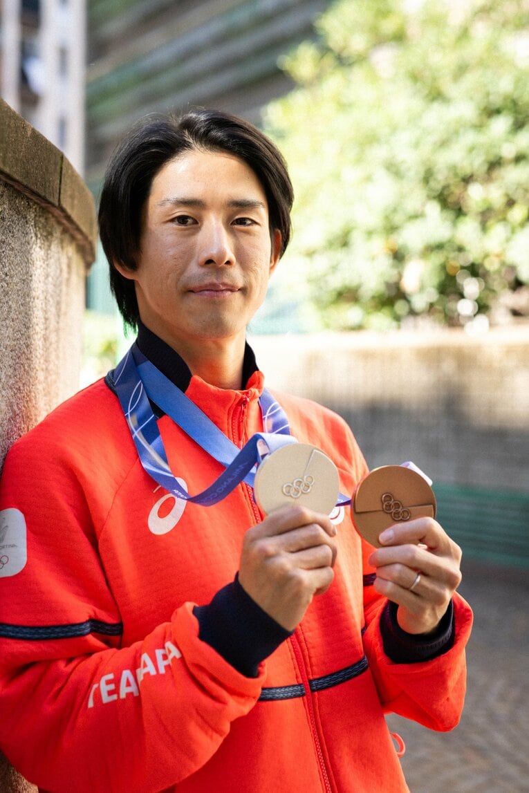 「パパ友表彰台」の内幕を堀島が明かしてくれた　©Asami Enomoto/JMPA