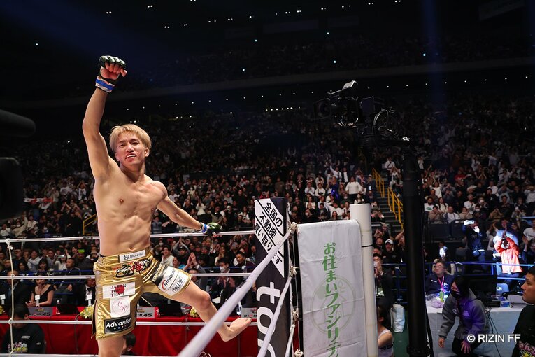 朝倉海の今後にも注目が集まる　©RIZIN FF