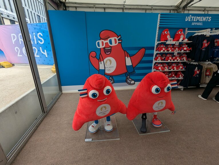 パリ五輪の選手村（全56枚）©JMPA