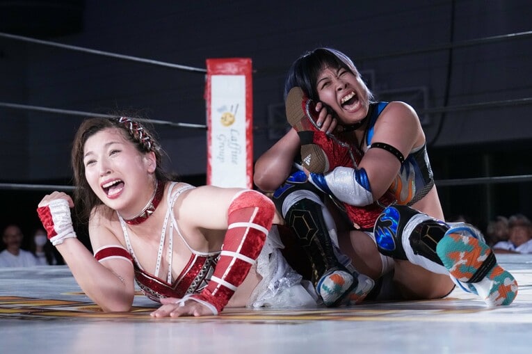 MIRAIと青野未来は時間切れで引き分けた　©Essei Hara