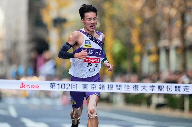 故障明けながら実力の片鱗を示した佐藤圭汰　©Yuki Suenaga