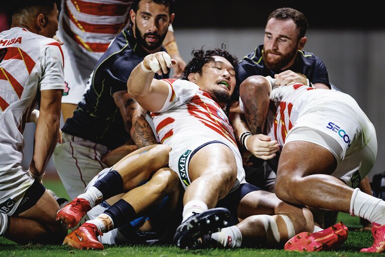 PR岡部崇人（横浜キヤノンイーグルス）©︎Kiichi Matsumoto