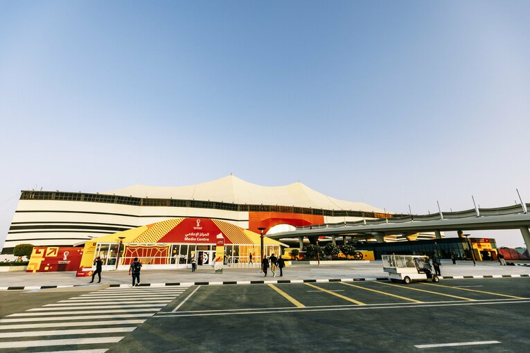 スタジアム周辺　©Kiichi Matsumoto/JMPA