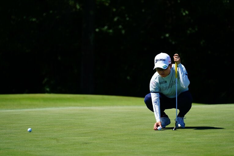 米女子ツアーに参戦する13人の中では最年長となる勝みなみ（27歳）©︎Yoichi Katsuragawa
