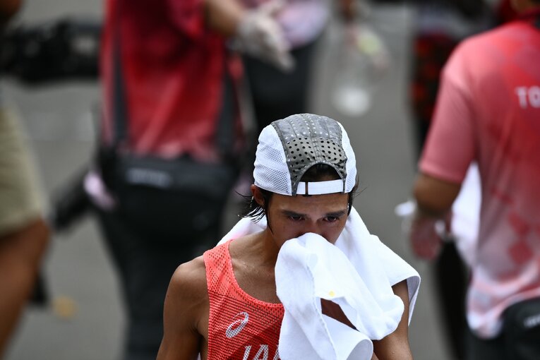 東京五輪、マラソンで6位入賞を果たした大迫傑　©︎Nanae Suzuki/JMPA