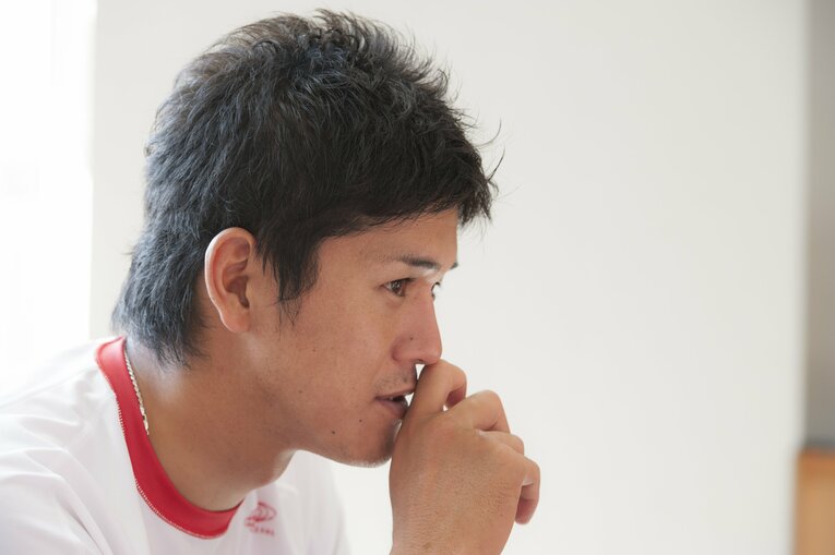 2012年の一場　©Toshiya Kondo