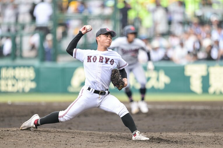 2年夏に続き、高尾は甲子園のマウンドに上がったが……（2023年撮影）　©Nanae Suzuki
