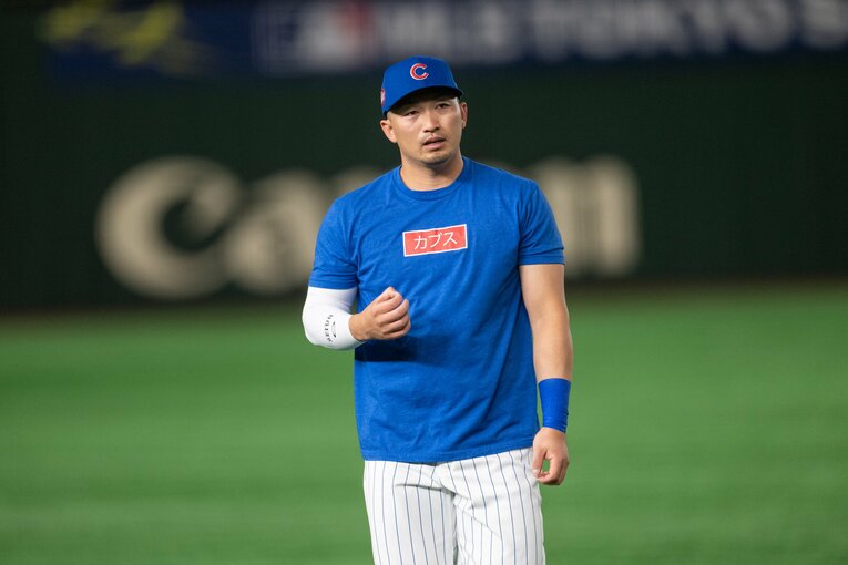1位に輝いたカブス・鈴木誠也 ©Nanae Suzuki