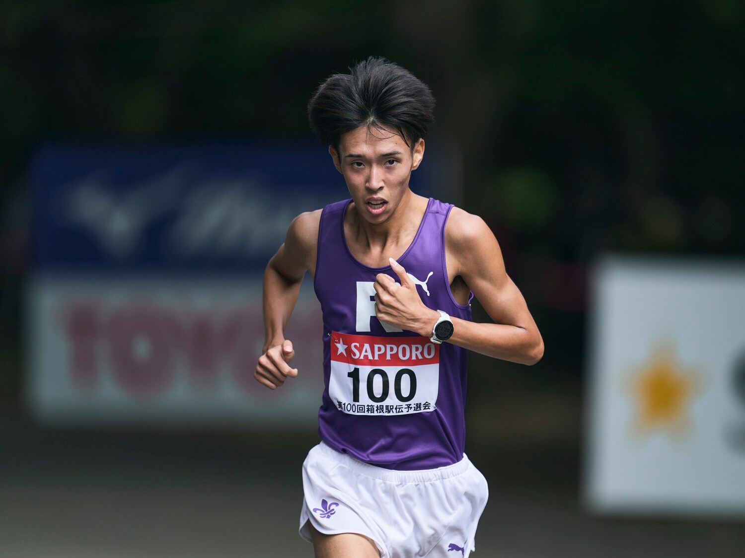 関口がチームトップでゴールイン　©Yuki Suenaga