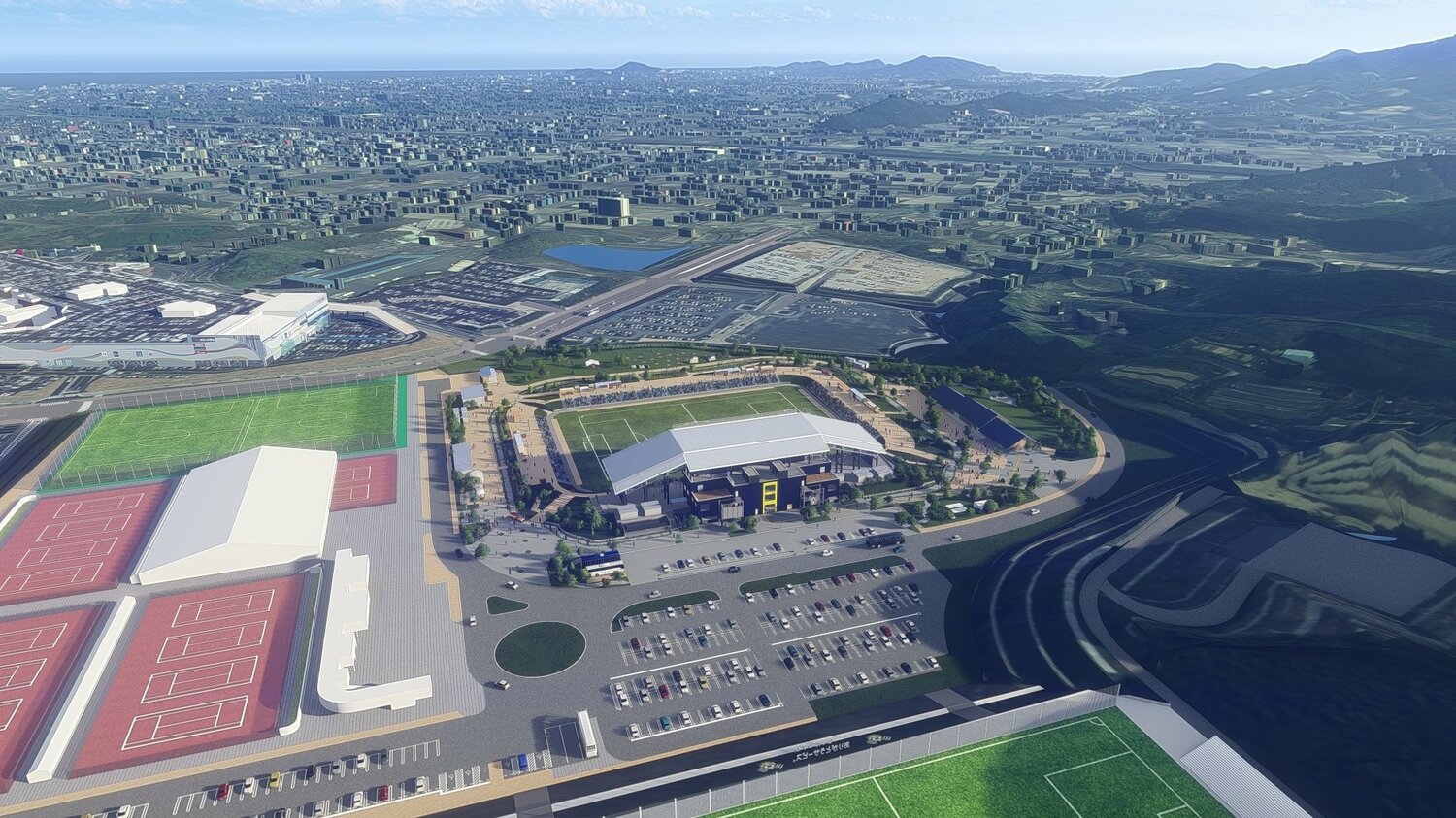 スタジアム全体像　©FC IMABARI