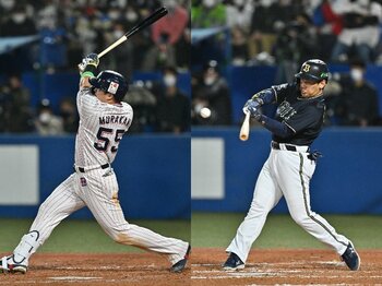 「左投手は左打者に対して有利」ってホント？ 村上宗隆と吉田正尚はなぜ、”左”を苦にしない…左腕神話はもやは崩壊したのか＜Number Web＞ photograph by Hideki Sugiyama