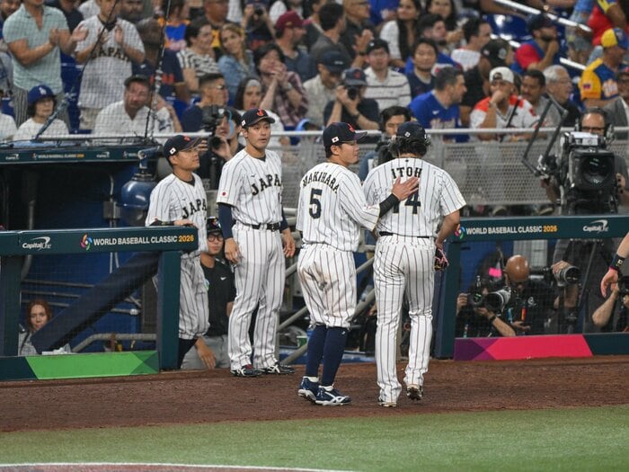 「ベネズエラ29人、日本6人」「153キロ以上は3投手だけ」数字から見えた“侍ジャパン本当の敗因”…メジャーリーガーが本気になったWBCで、日本はいかに敗れたか？＜Number Web＞ photograph by Nanae Suzuki