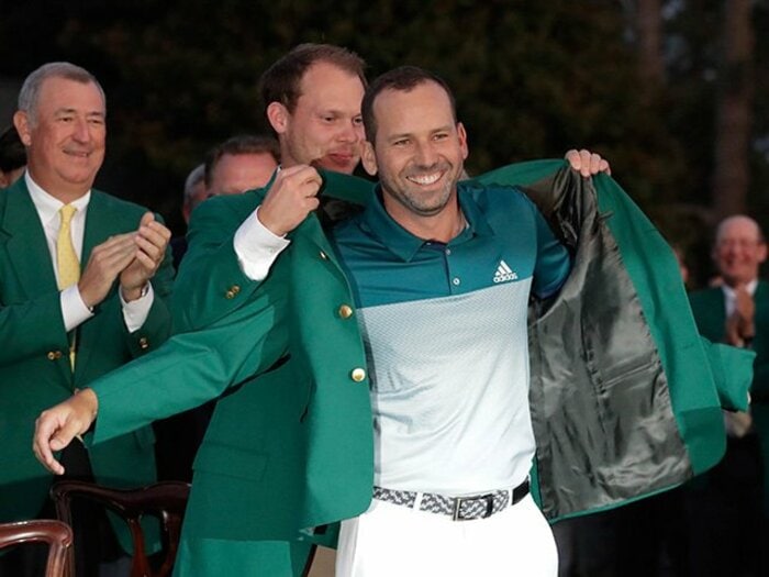 元嫌われ者がマスターズを勝つまで。ガルシアが捨てた驕り、学んだ感謝。＜Number Web＞ photograph by AFLO