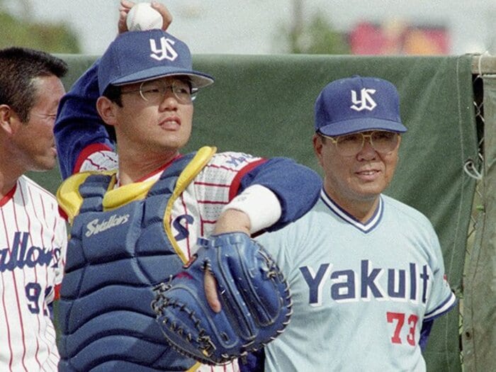 他者の本の中のノムさんはリアルだ。古田、片岡スカウト、吉井、克則。＜Number Web＞ photograph by Kyodo News