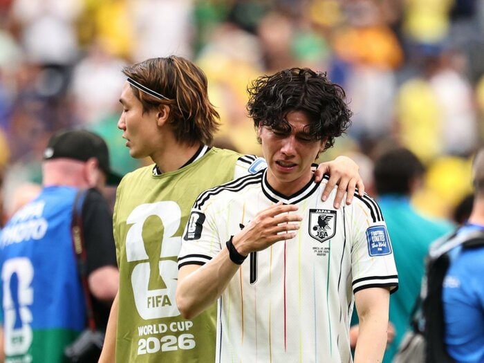 「田中碧一人の責任ではないです」川崎の“大先輩”が慮るブラジル戦決勝点のミス…むしろ露呈した懸念点とは「日本の選手層はまだ薄い」＜Number Web＞ photograph by Ryosuke Menju/JMPA