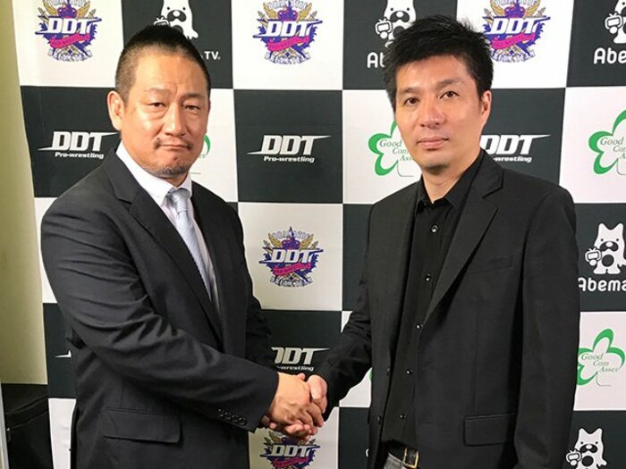 サイバーエージェントが全株式取得！藤田晋社長から見たDDTの魅力とは？＜Number Web＞ photograph by Norihiro Hashimoto