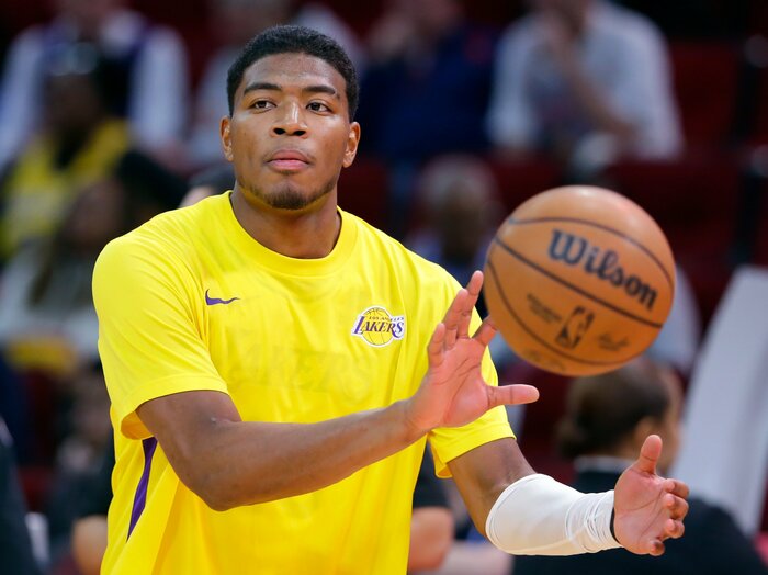 NBAレイカーズ電撃加入から1年…八村塁またトレード?「ハチムラは動かない」代理人&現地記者が否定も、ウワサが消えない理由<Number Web> photograph by AP/AFLO