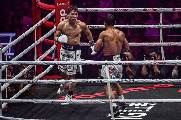井上尚弥vs.ムロジョン・アフマダリエフ。9月14日、IGアリーナ　©Takuya Sugiyama