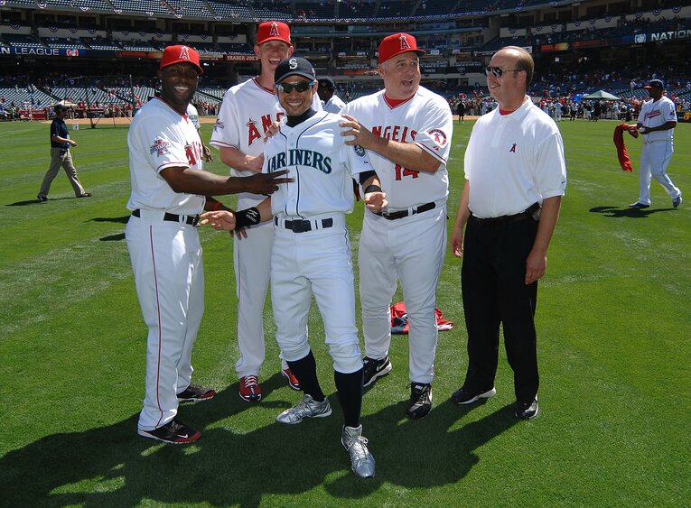 「イチローは寡黙と聞いていたが、実際は違った。とても陽気な選手だった」ジョンさん撮影のイチロー　©John Cordes
