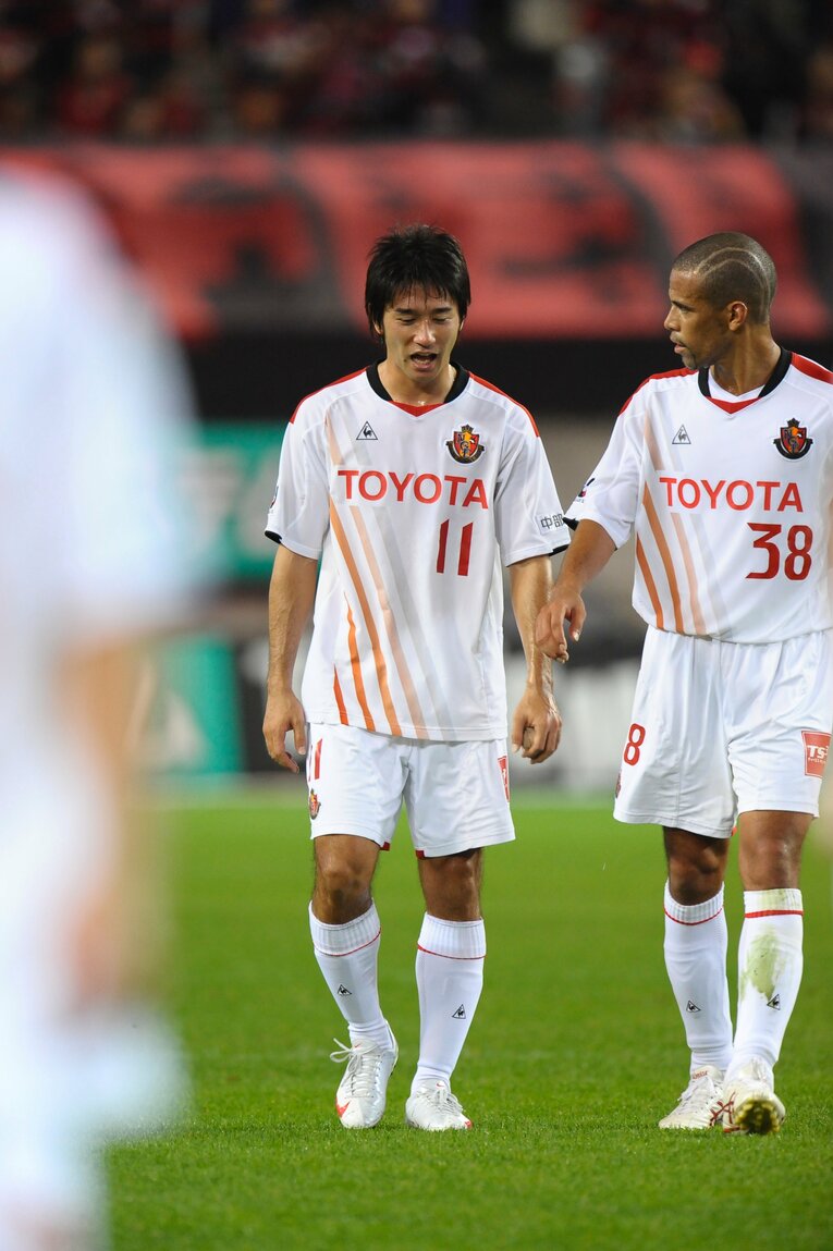 玉田圭司、三都主アレサンドロ（2009年）©︎Toshiya Kondo