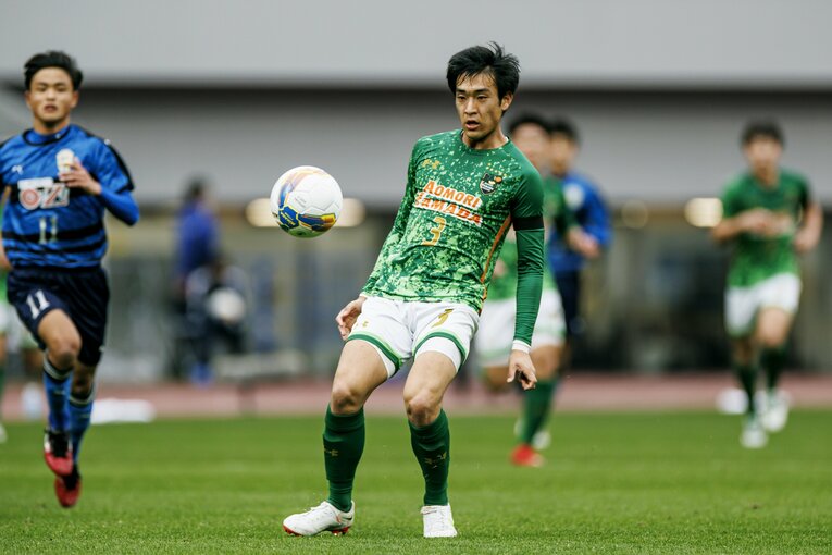 青森山田DF中山竜之介（2年）©︎Kiichi Matsumoto