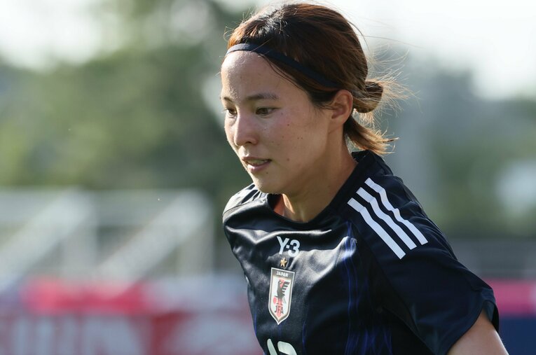 ガーナ戦の北川　©Shigeki Yamamoto