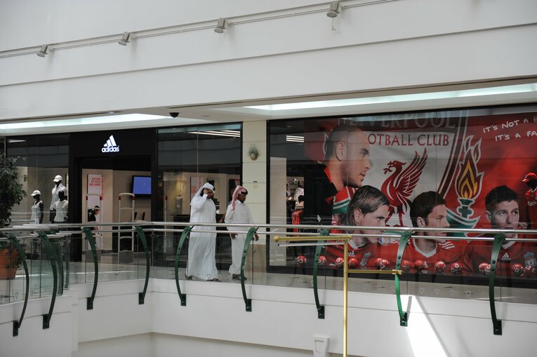 カタールの街中（2009年）　©Naoya Sanuki