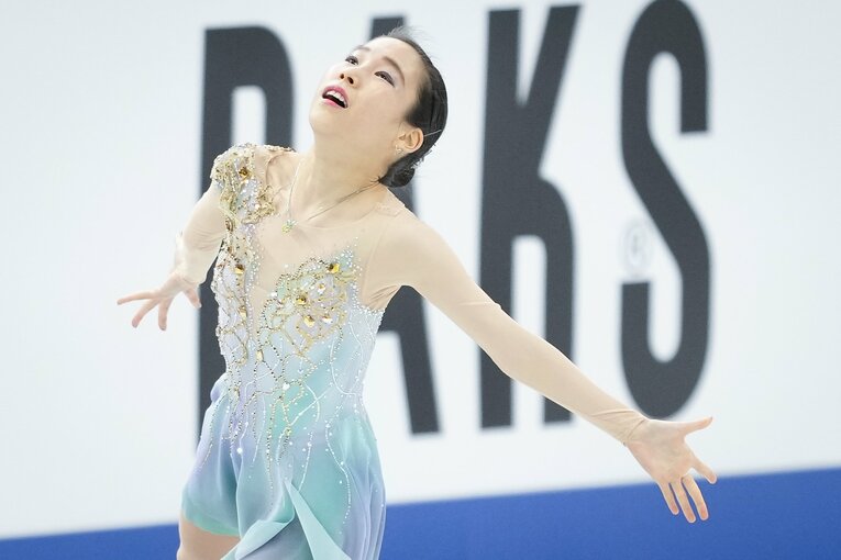 2021年全日本選手権のフリー　©Asami Enomoto