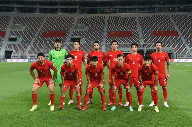 勝ち点5でグループB5位の中国は李鉄前監督が昨年12月に辞任。前回対戦では日本を相手に粘り強い守備を見せた　©JFA