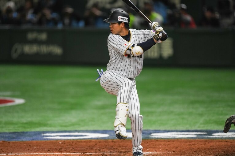 2017年WBCの秋山翔吾　©Nanae Suzuki