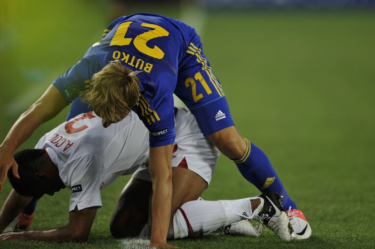 EURO2012でのウクライナ　©Takuya Sugiyama