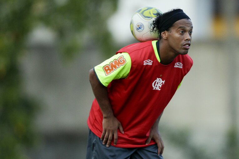 フラメンゴ時代のロナウジーニョ©Getty Images