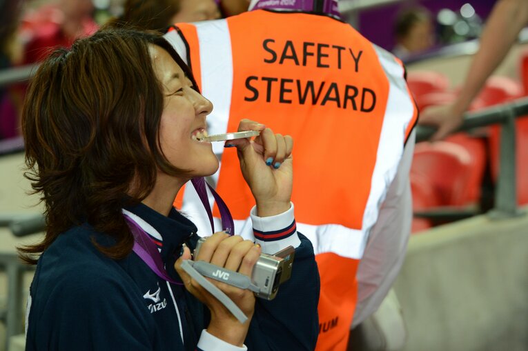 永里優季（2012年ロンドン五輪）©︎JMPA