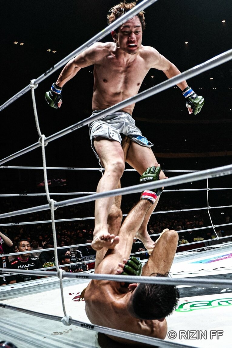 『超RIZIN.4』朝倉未来vs.クレベル・コイケ　©RIZIN FF