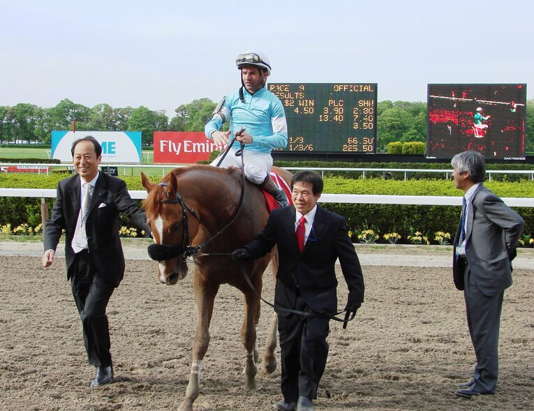 ピーターパンSを制覇したカジノドライヴ　©Satoshi Hiramatsu