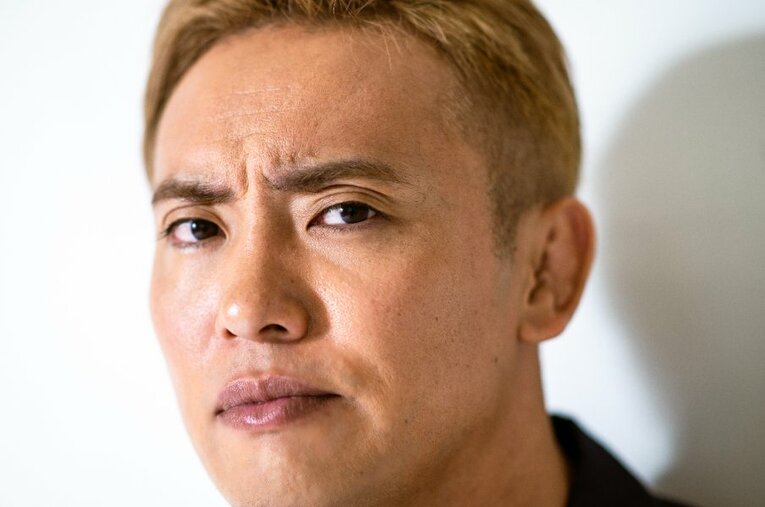 映画『アントニオ猪木をさがして』にも出演しているオカダ・カズチカ ／ photograph by Takuya Sugiyama