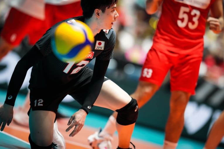 高橋藍　©︎FIVB